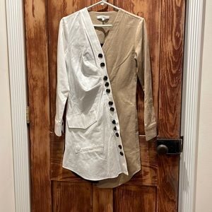 Tibi button down dress